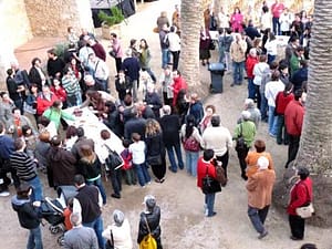 Aperitiu als jardins del Museu